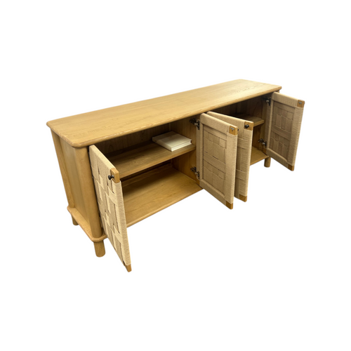 Castlery Ashen Papercord Sideboard, image 12