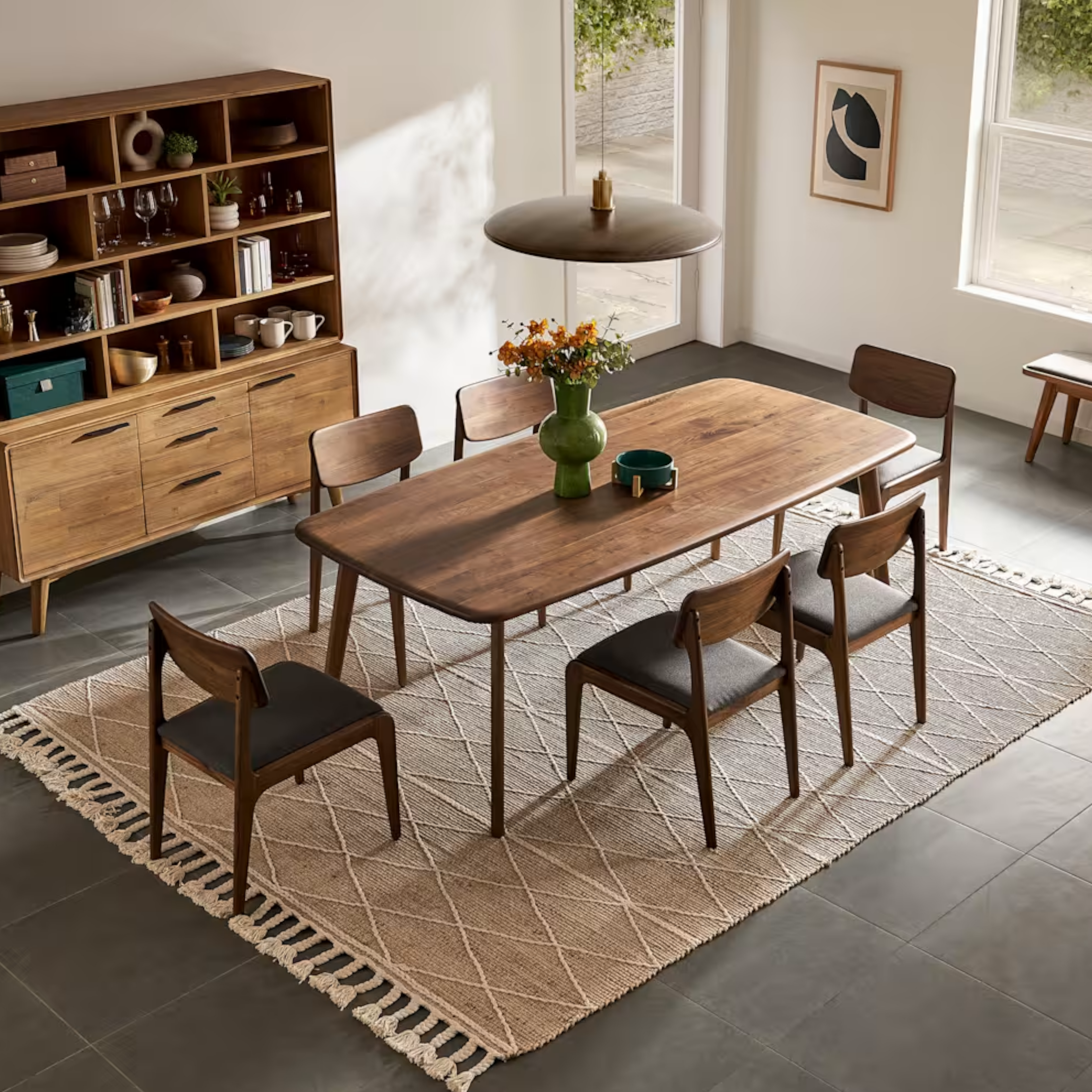 Castlery Vincent Dining Table, Walnut