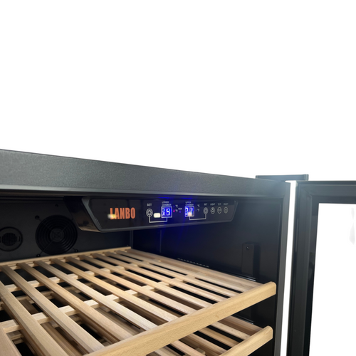Lanbo 165 Bottle Single Zone Freestanding Wine Refrigerator, image 14