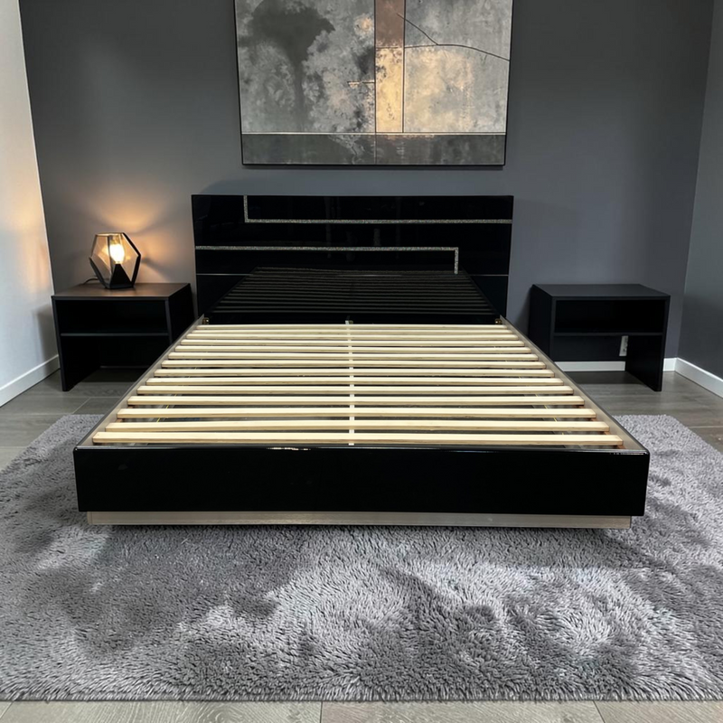Everly Quinn Platform King Bed