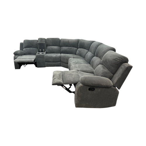 Latitude Run Karli 3-Piece Upholstered Living Room Reclining Sectional Sofa, image 5