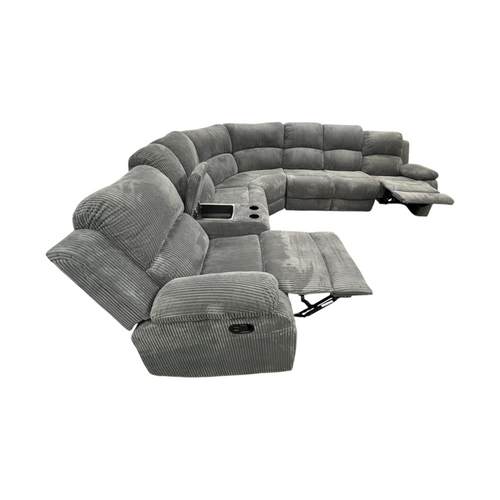 Latitude Run Karli 3-Piece Upholstered Living Room Reclining Sectional Sofa, image 6