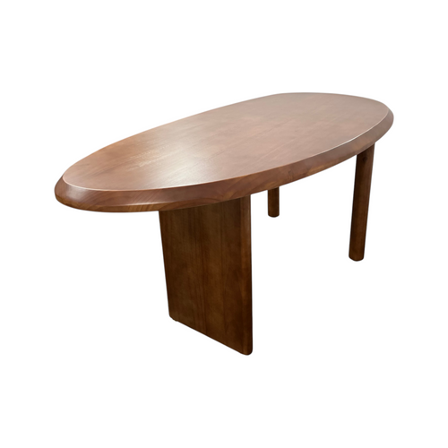 Hokku Designs Free form Solid Wood Dining Table, image 8