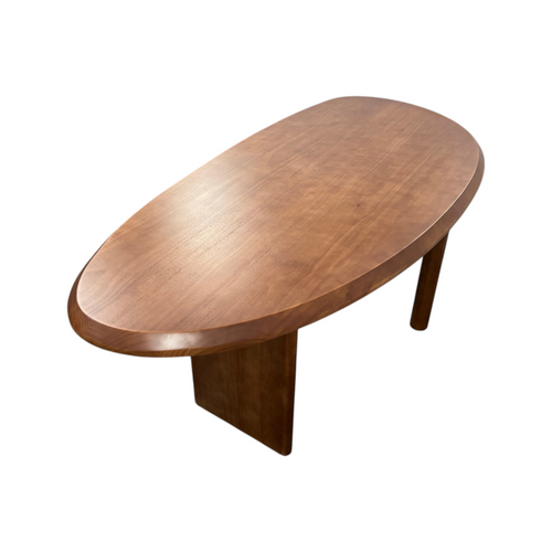 Hokku Designs Free form Solid Wood Dining Table, image 9