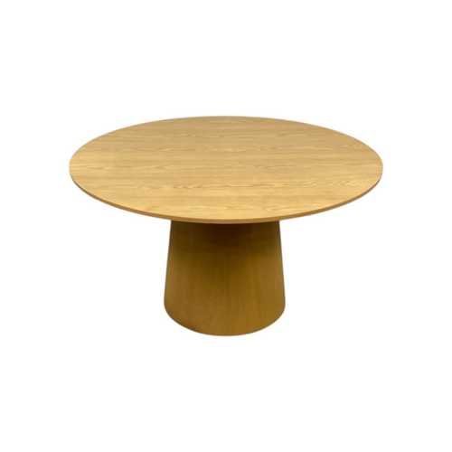 Ophelia & Co. Hikeem 52" Solid Oak Round Pedestal Dining Table, image 5