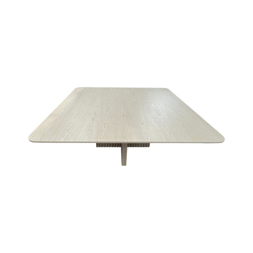 Hokku Designs Bibiano 72" Sq Dining Table- Blonde Oak, image 7