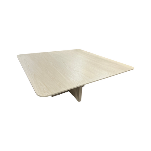 Hokku Designs Bibiano 72" Sq Dining Table- Blonde Oak, image 10