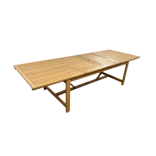 Lark Manor Alyisa Rectangular Eucalyptus Extendable Outdoor Dining Table, image 21