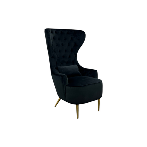 Willa Arlo Interiors Remerton Upholstered Wingback Dining Chair, image 2