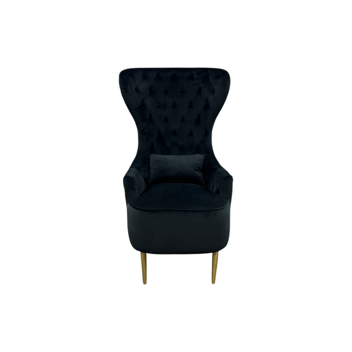 Willa Arlo Interiors Remerton Upholstered Wingback Dining Chair, image 3