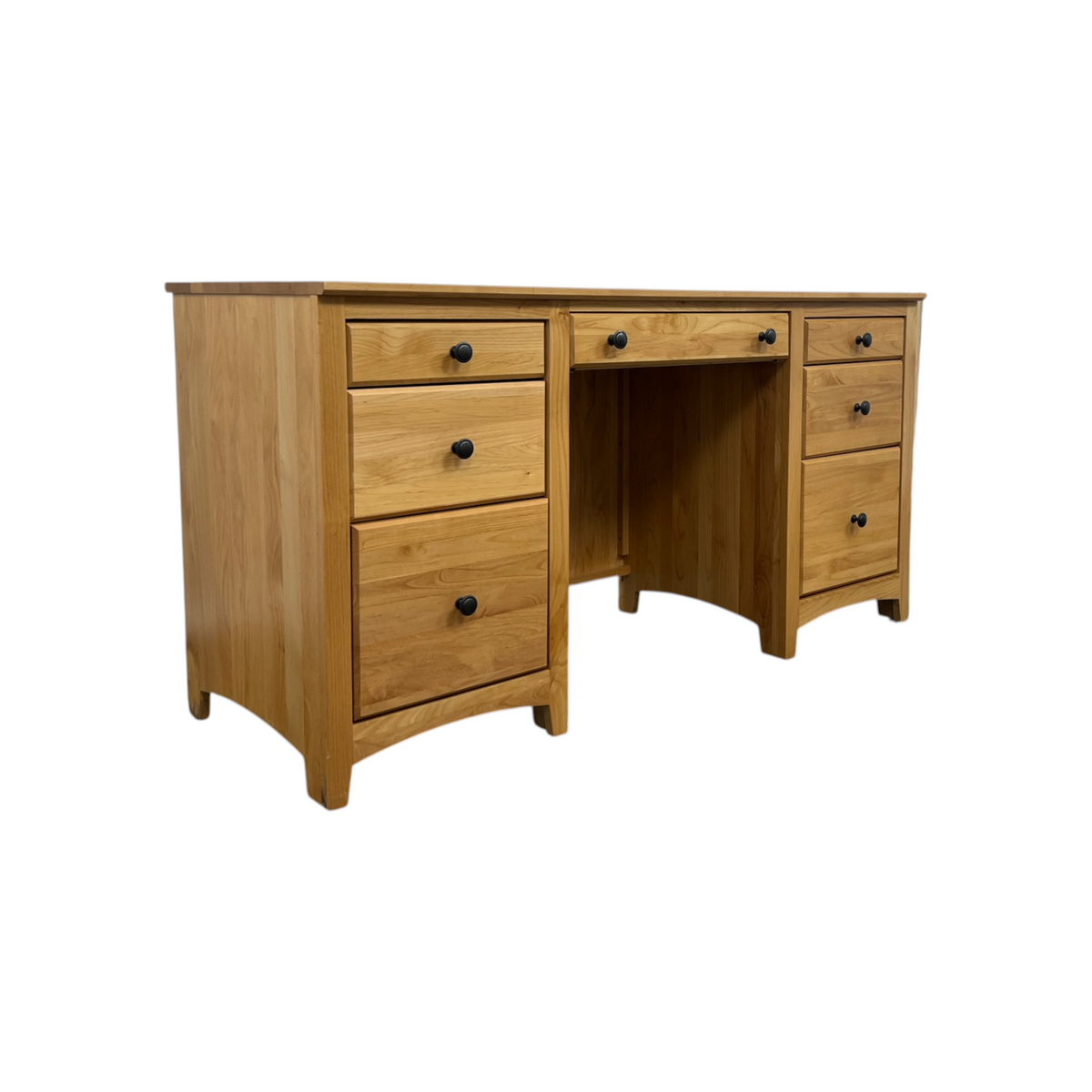Foundry Select Malani Solid Wood Credenza Desk
