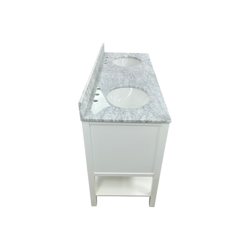 Lark Manor Amyra Hoefer 60" Double Bathroom Vanity Set, image 6