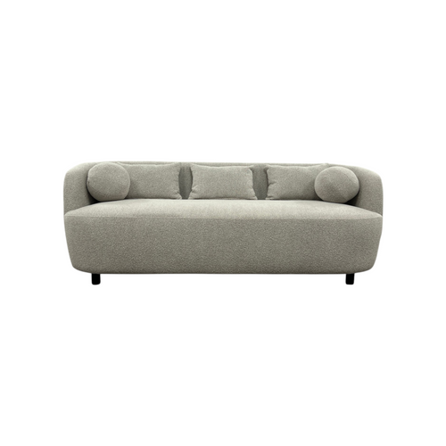 Wade Logan Theodore 85" Wide Modern Boucle Upholstered 3 Seat Sofa, image 2