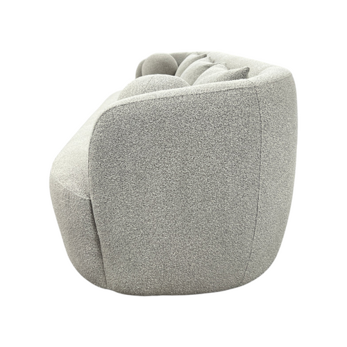 Wade Logan Theodore 85" Wide Modern Boucle Upholstered 3 Seat Sofa, image 11