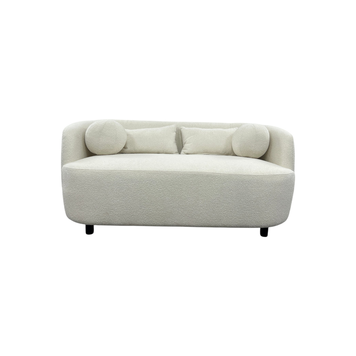 Wade Logan Cleaven Wide Boucle Upholstered Loveseat Sofa