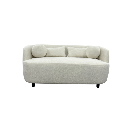 Wade Logan Cleaven Wide Boucle Upholstered Loveseat Sofa, image 2