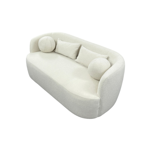 Wade Logan Cleaven Wide Boucle Upholstered Loveseat Sofa, image 3