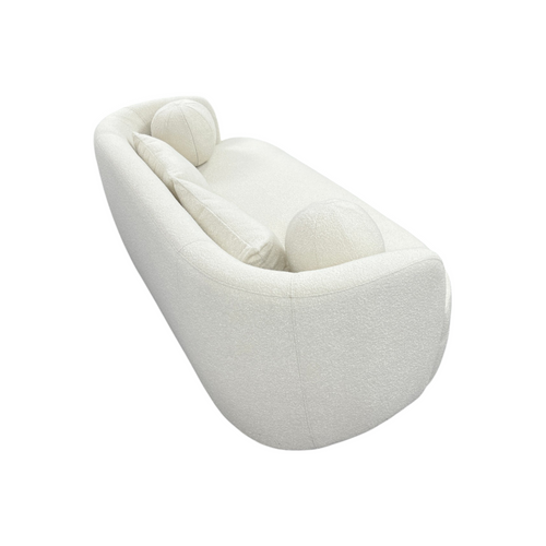 Wade Logan Cleaven Wide Boucle Upholstered Loveseat Sofa, image 10