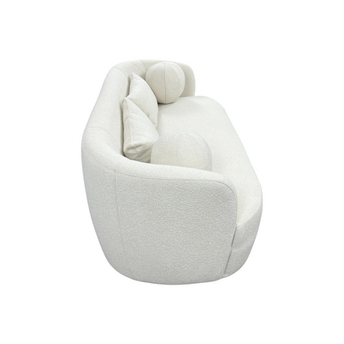 Wade Logan Cleaven Wide Boucle Upholstered Loveseat Sofa, image 6