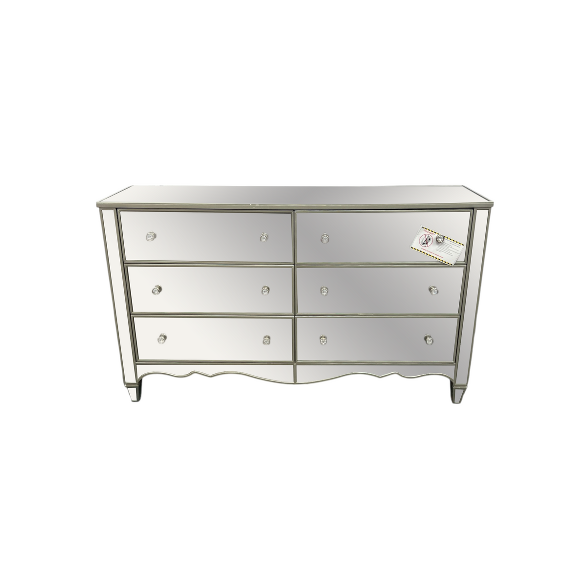 Willa Arlo Interiors Marcano 64'' W 6 - Drawer Dresser