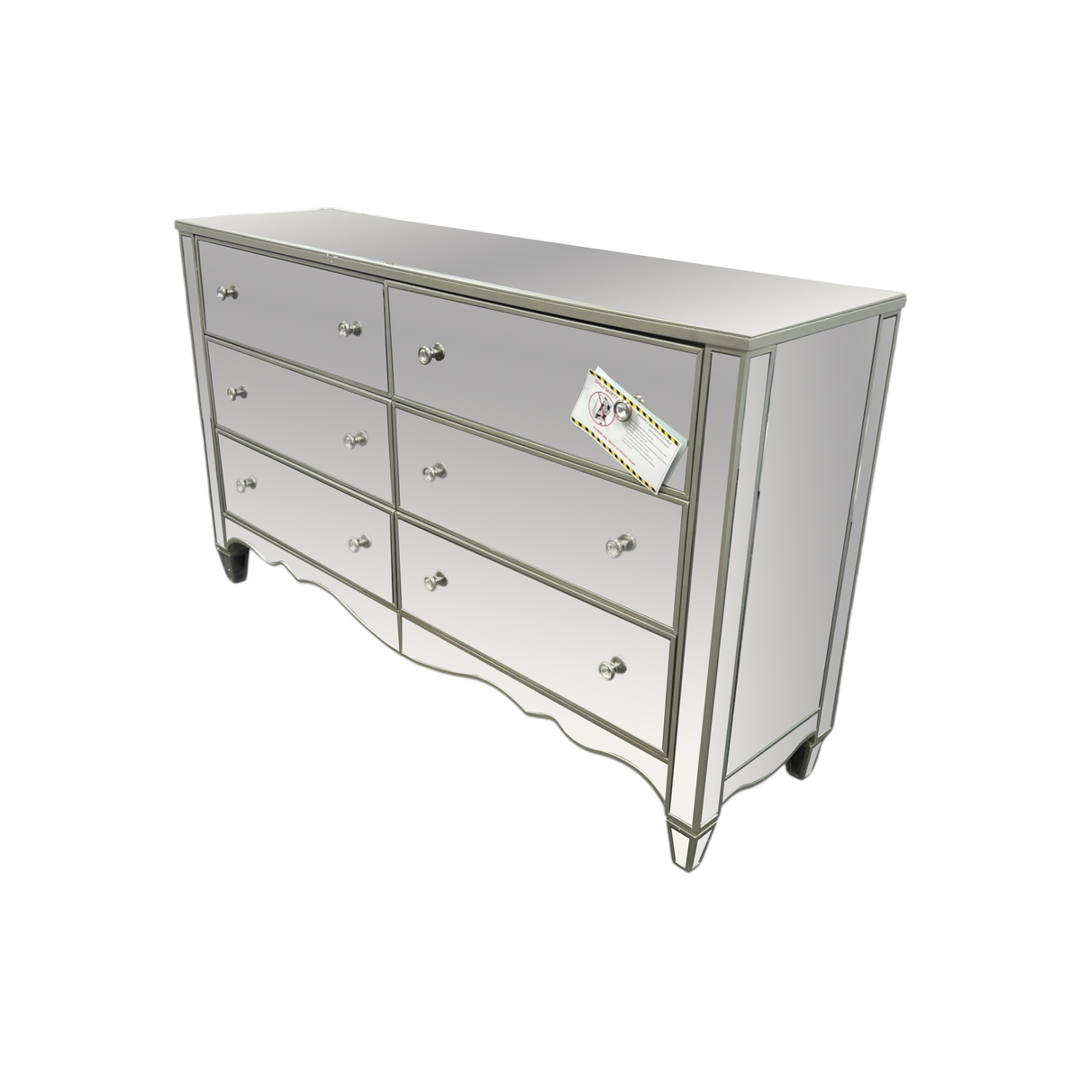 Willa Arlo Interiors Marcano 64'' W 6 - Drawer Dresser