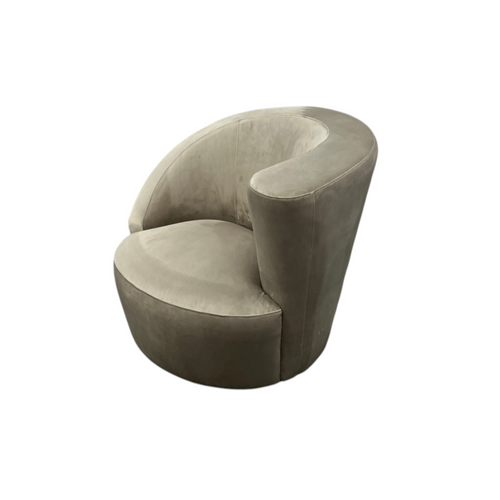 Pasargad Vicenza Velvet Swivel Accent Chair, image 5