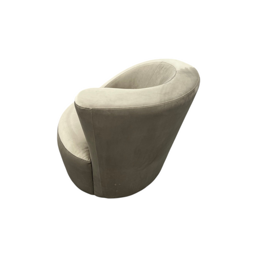 Pasargad Vicenza Velvet Swivel Accent Chair, image 7