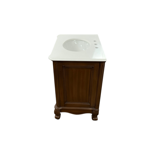 Red Barrel Studio 30'' Single Bathroom Vanity with Engineered Marble Top, image 8