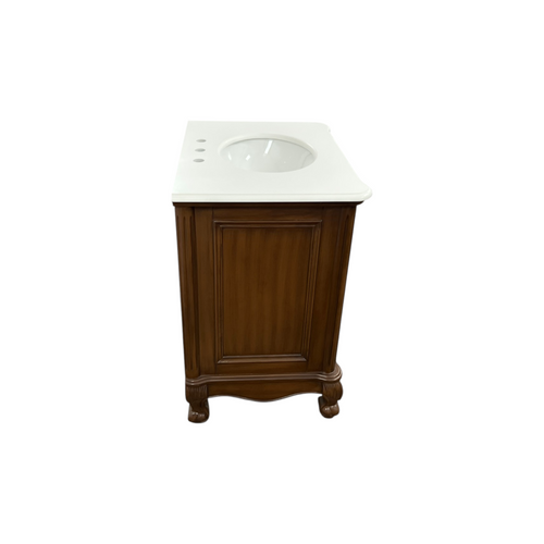 Red Barrel Studio 30'' Single Bathroom Vanity with Engineered Marble Top, image 15