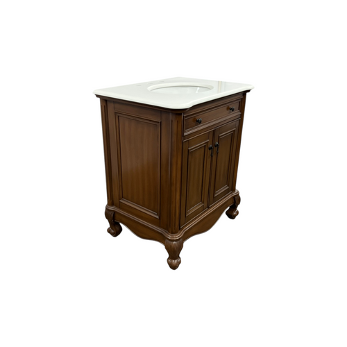 Red Barrel Studio 30'' Single Bathroom Vanity with Engineered Marble Top, image 16