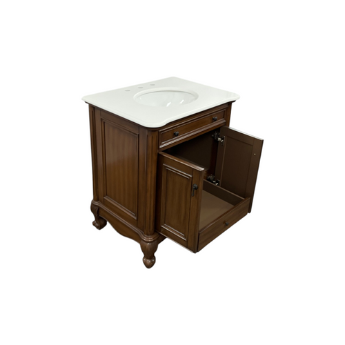 Red Barrel Studio 30'' Single Bathroom Vanity with Engineered Marble Top, image 19