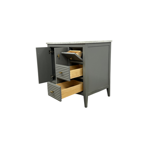 Vanity Art Laval 36" Single Sink Freestanding Bathroom Vanity with Engineered Marble Top, image 15
