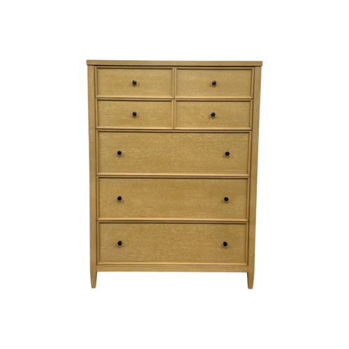 TOV Furniture Bristol Park 40" Whitewashed Oak Wood 7-Drawer Chest, image 2