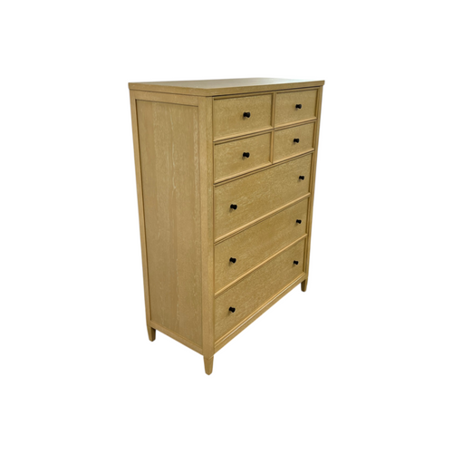TOV Furniture Bristol Park 40" Whitewashed Oak Wood 7-Drawer Chest, image 9