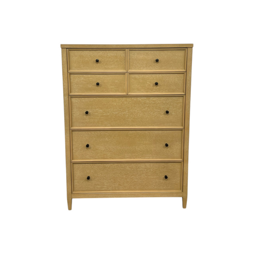 TOV Furniture Bristol Park 40" Whitewashed Oak Wood 7-Drawer Chest, image 10