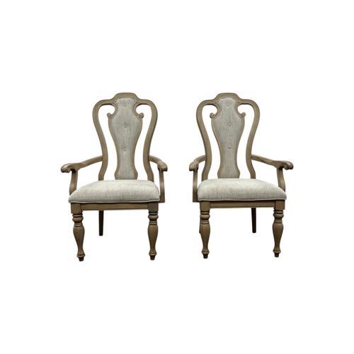 Laurel Foundry Modern Farmhouse Colchester Splat Back Solid Wood Arm Chair (Set of 2), image 2