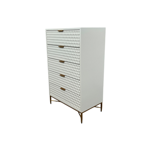 AllModern Capra 30" W 5-Drawer Wood Standard Dresser, image 3