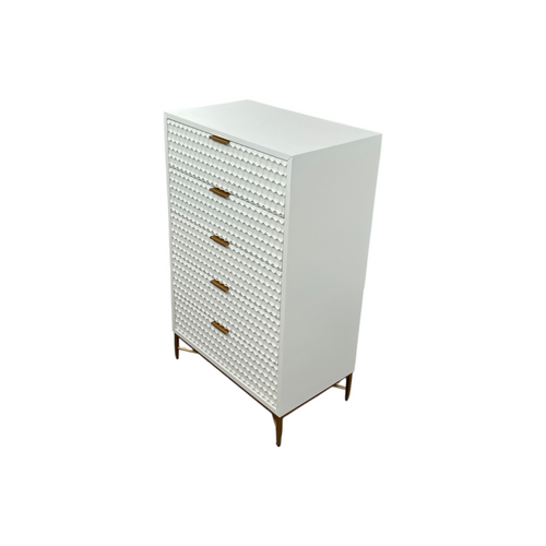AllModern Capra 30" W 5-Drawer Wood Standard Dresser, image 4