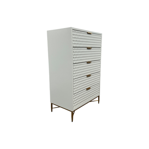 AllModern Capra 30" W 5-Drawer Wood Standard Dresser, image 9