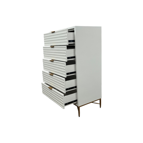 AllModern Capra 30" W 5-Drawer Wood Standard Dresser, image 13