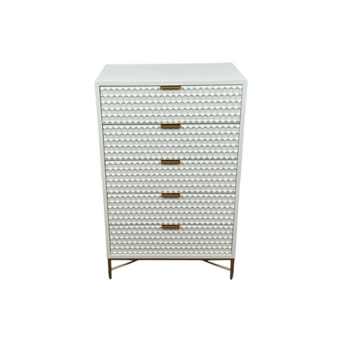 AllModern Capra 30" W 5-Drawer Wood Standard Dresser, image 14
