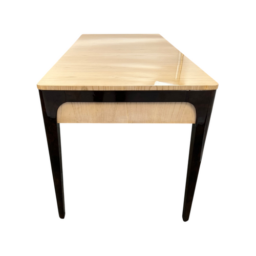 Infinity Furniture Import Solid Wood Top Metal Base Writing Desk, image 6