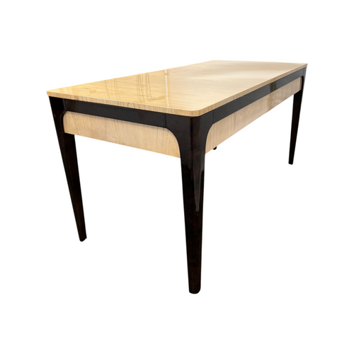 Infinity Furniture Import Solid Wood Top Metal Base Writing Desk, image 8