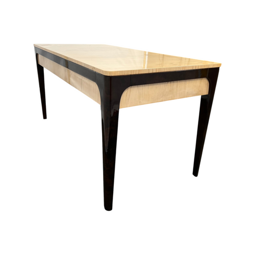 Infinity Furniture Import Solid Wood Top Metal Base Writing Desk, image 9