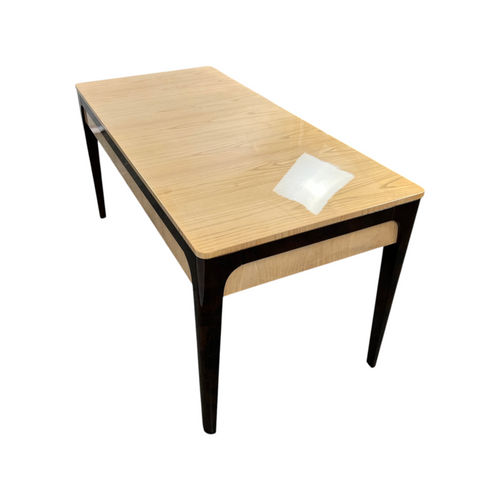 Infinity Furniture Import Solid Wood Top Metal Base Writing Desk, image 10