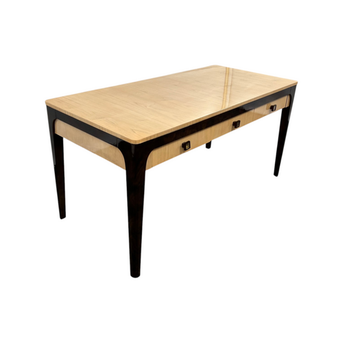 Infinity Furniture Import Solid Wood Top Metal Base Writing Desk, image 11
