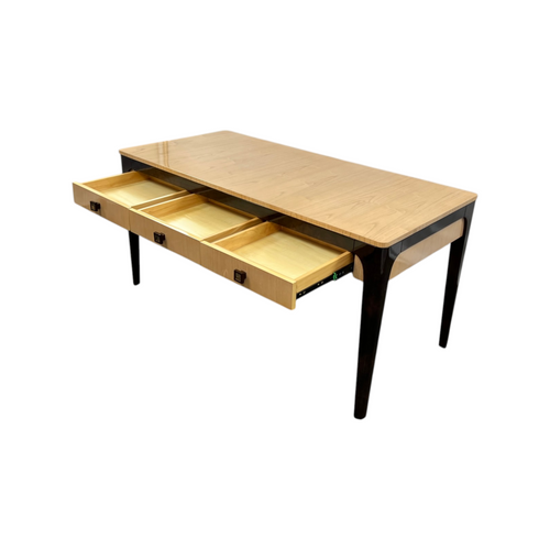 Infinity Furniture Import Solid Wood Top Metal Base Writing Desk, image 13