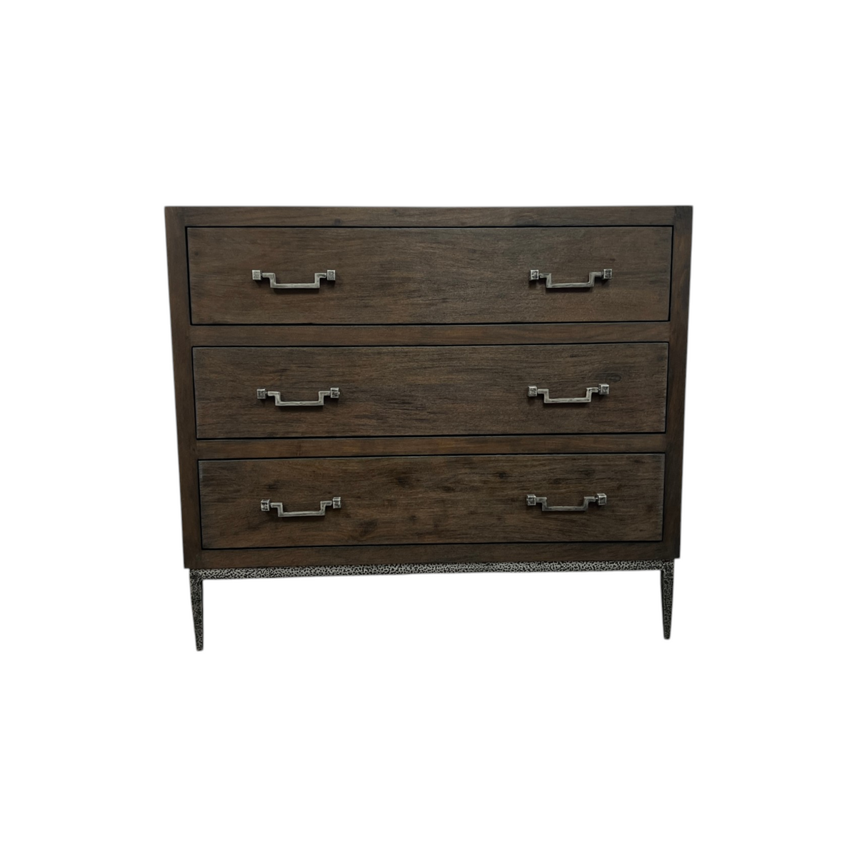 Sarreid Ltd Bauhaus Solid Wood 3 Drawer Accent Chest