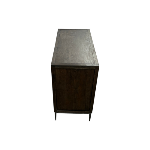 Sarreid Ltd Bauhaus Solid Wood 3 Drawer Accent Chest, image 6
