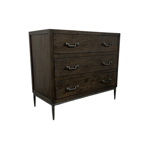 Sarreid Ltd Bauhaus Solid Wood 3 Drawer Accent Chest, image 10